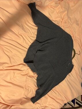 Black Women's Knit Sweater - Classic Cozy Pullover
